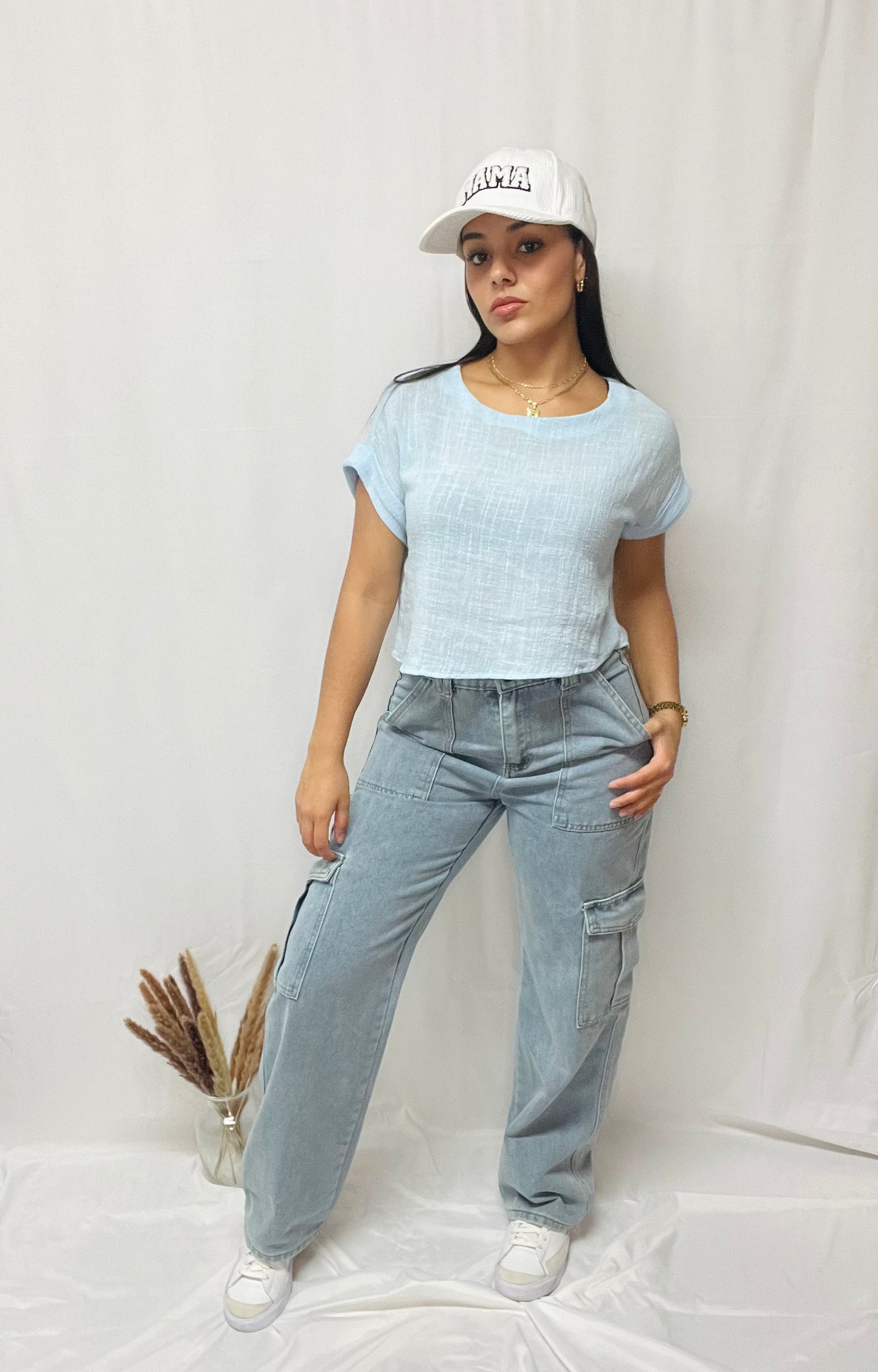 Top Light Blue
