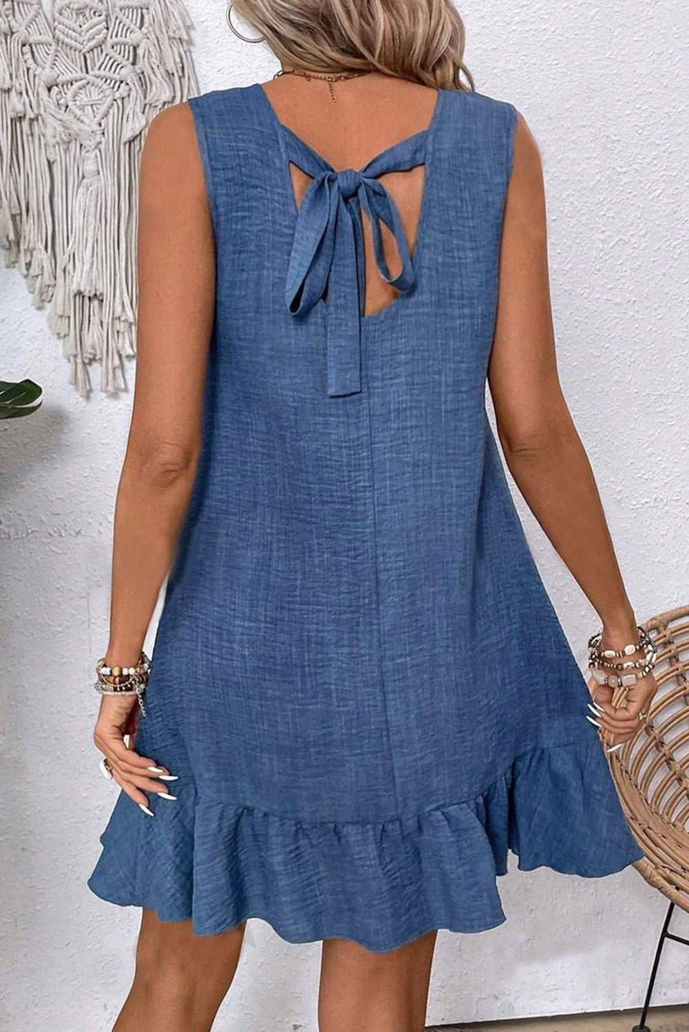 Ruffle Mini Dress